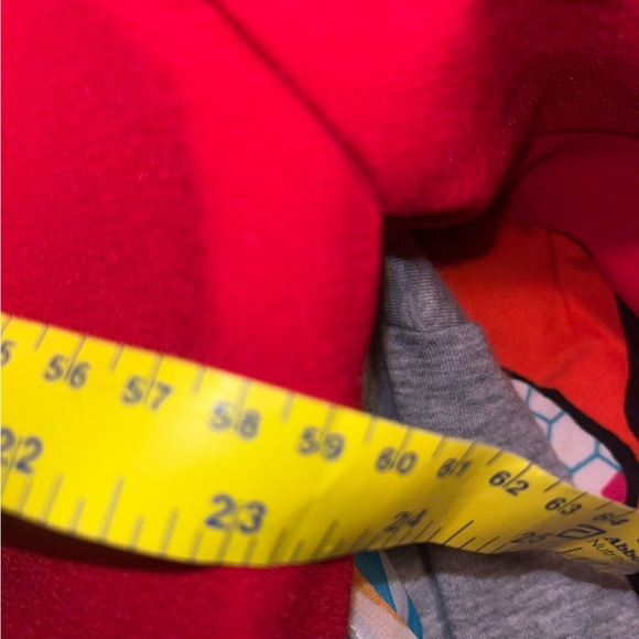 Beautiful Red Nine West Red Dress Jacket Coat Sz 14 - Picture 3 of 9